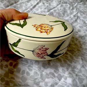 Tiffany & Co PorcelainTrinket Box • Vintage